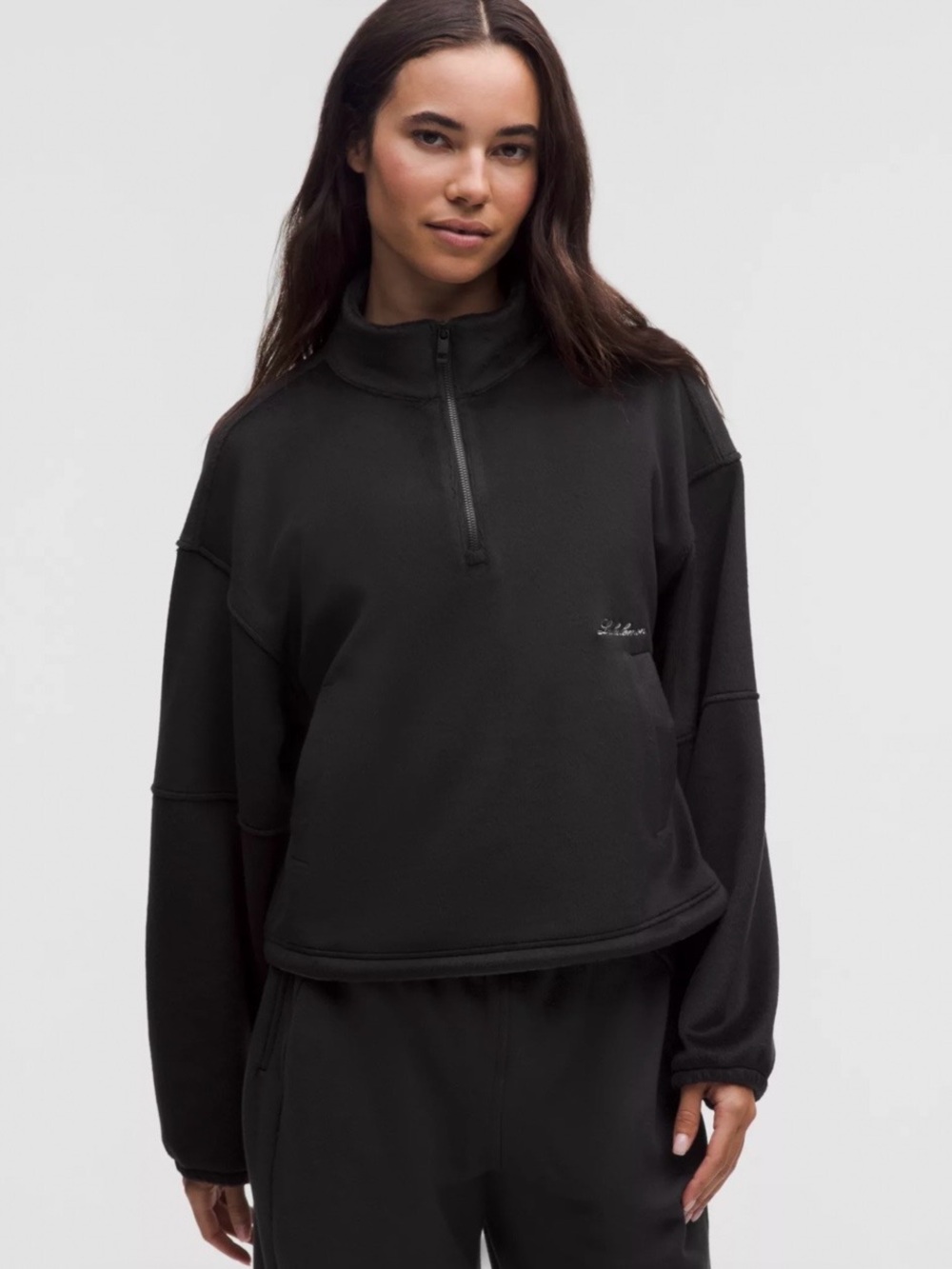 Lululemon Plush Velour
Oversized Half Zip